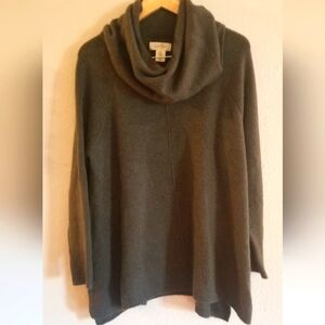 Jessica Simpson Dark Gray Cowl Neck Sweater